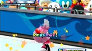 Mario And Sonic At The Olympic Winter Games Wii Figure Skating - Swan Lake