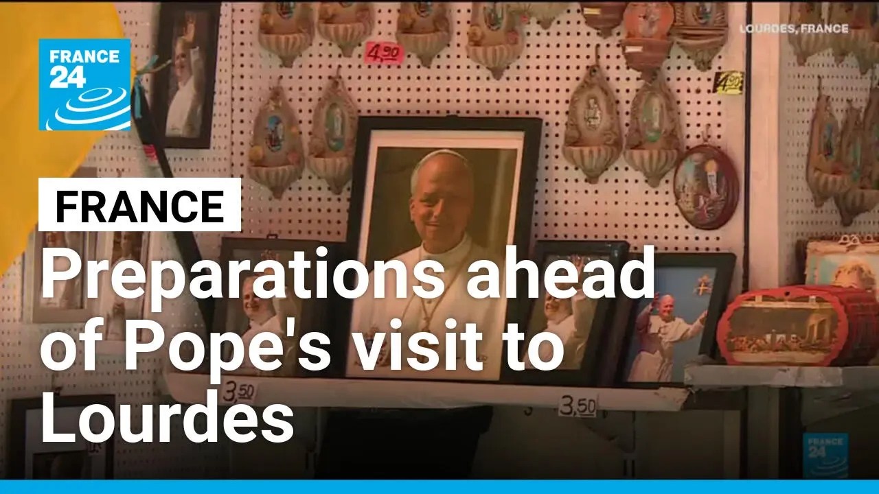 Pope Leo XIV visit expected to boost Lourdes economy • FRANCE 24 English