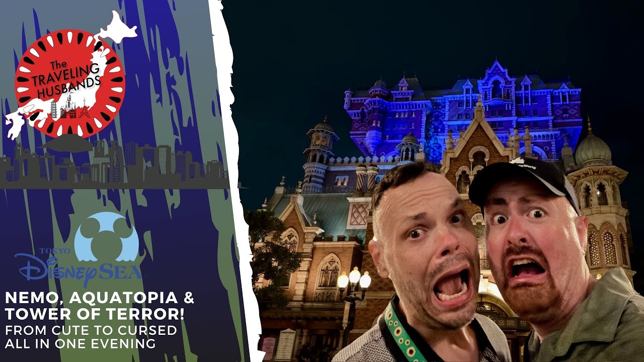 Tokyo DisneySea Ride Adventure | Nemo Searider, Aquatopia, Tower of ...