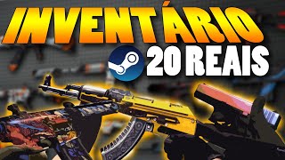 INVENTÁRIO BARATO POR MENOS DE 20 REAIS - CS GO SKINS - 2020 (ATUALIZADO) (STEAM)