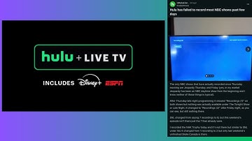 Hulu weet dat DVR geen NBC-programma