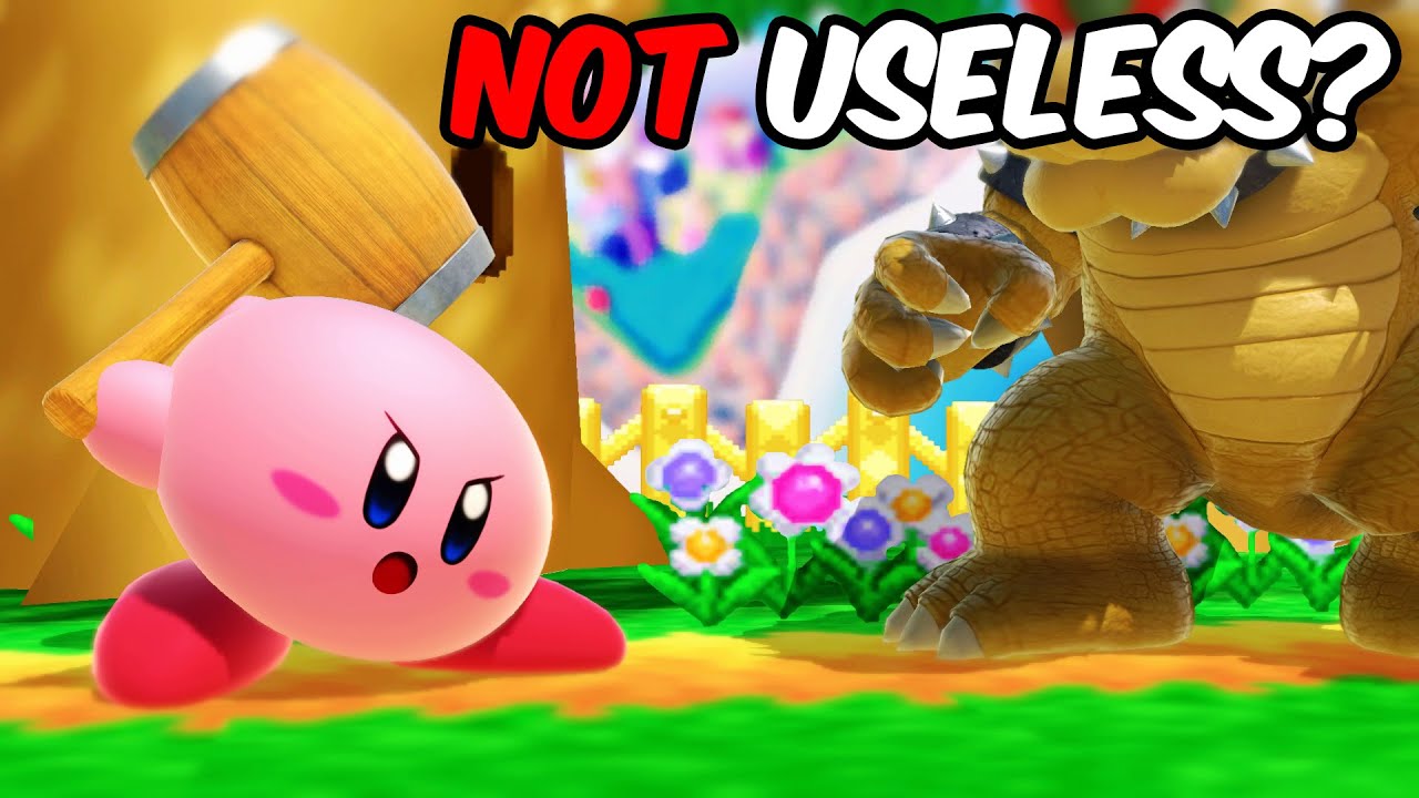 Is Kirby's Hammer Actually Useful? In Depth Look and Analysis - YouTube