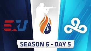 ECS Season 6 Day 5 EUnited vs Cloud9 - Mirage