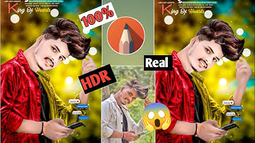 100% Real HDR Face Smooth || Autodesk Sketchbook Face Smooth Photo Editing || Full Tutorial