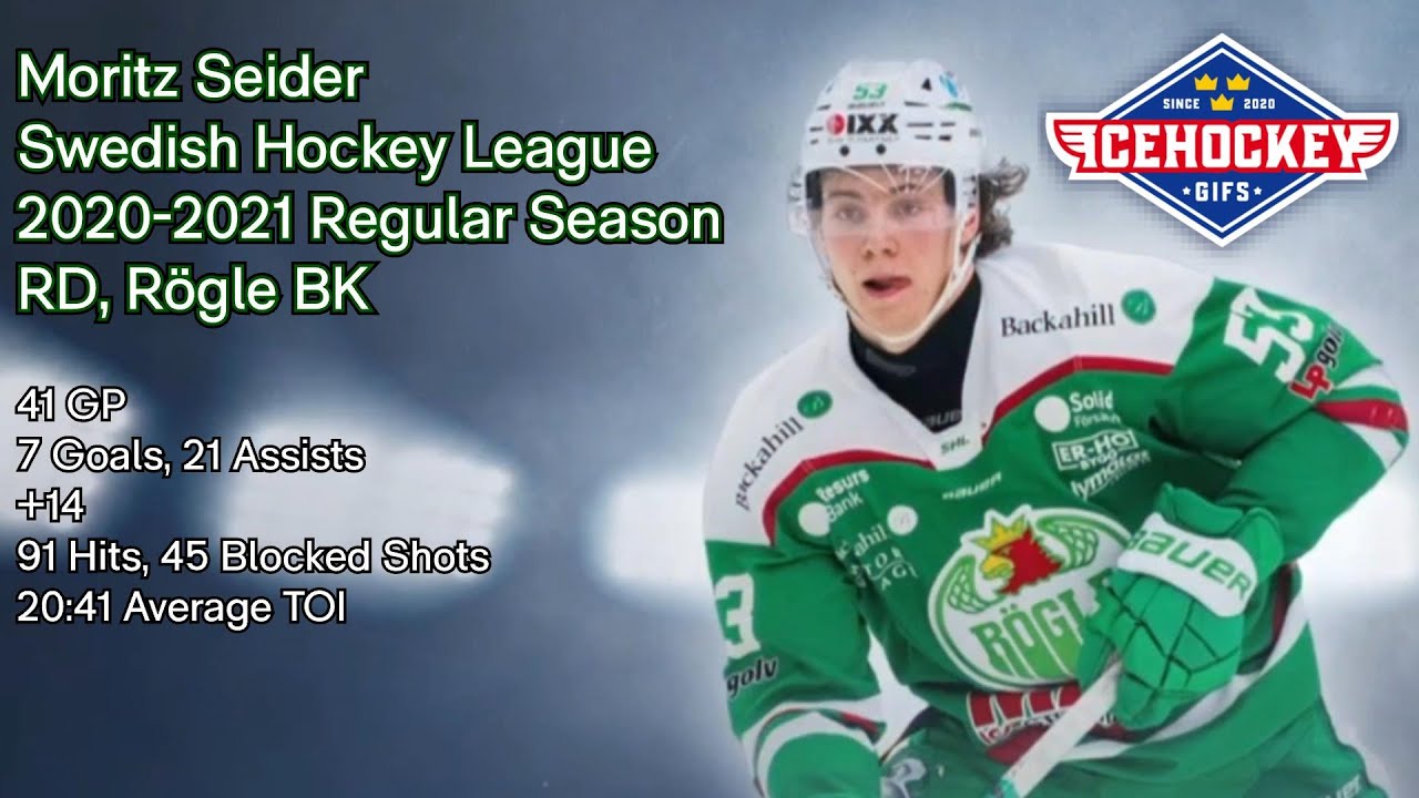 NHL Draft Profile: Moritz Seider, Detroit Red Wings - The Athletes Hub