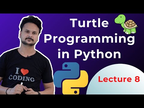Lecture 8 - Drawing a Rousette || Turtle Programming in Python