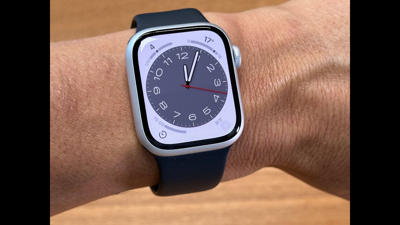 Apple Watch 8 レビュー！復活したシルバーアルミニウムケース | シキログ