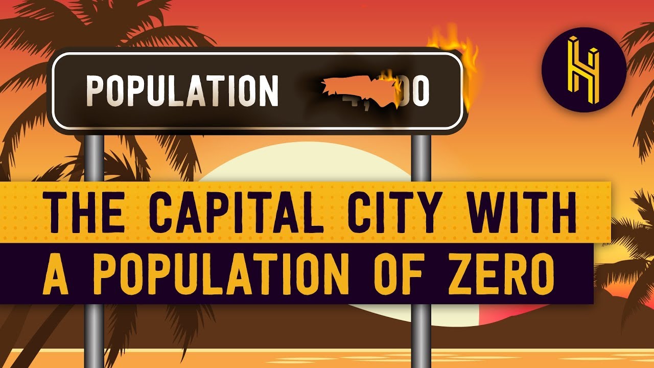 ⁣Why This Capital City Has a Population of Zero
