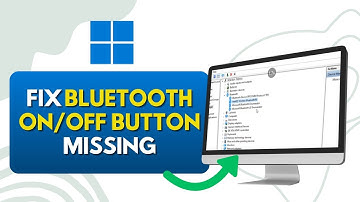 How To Fix Bluetooth On/Off Button Missing In Windows 11 (Easy)
