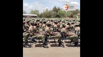 Over 5,000 police recruits start training at Kiganjo Police College in Nyeri