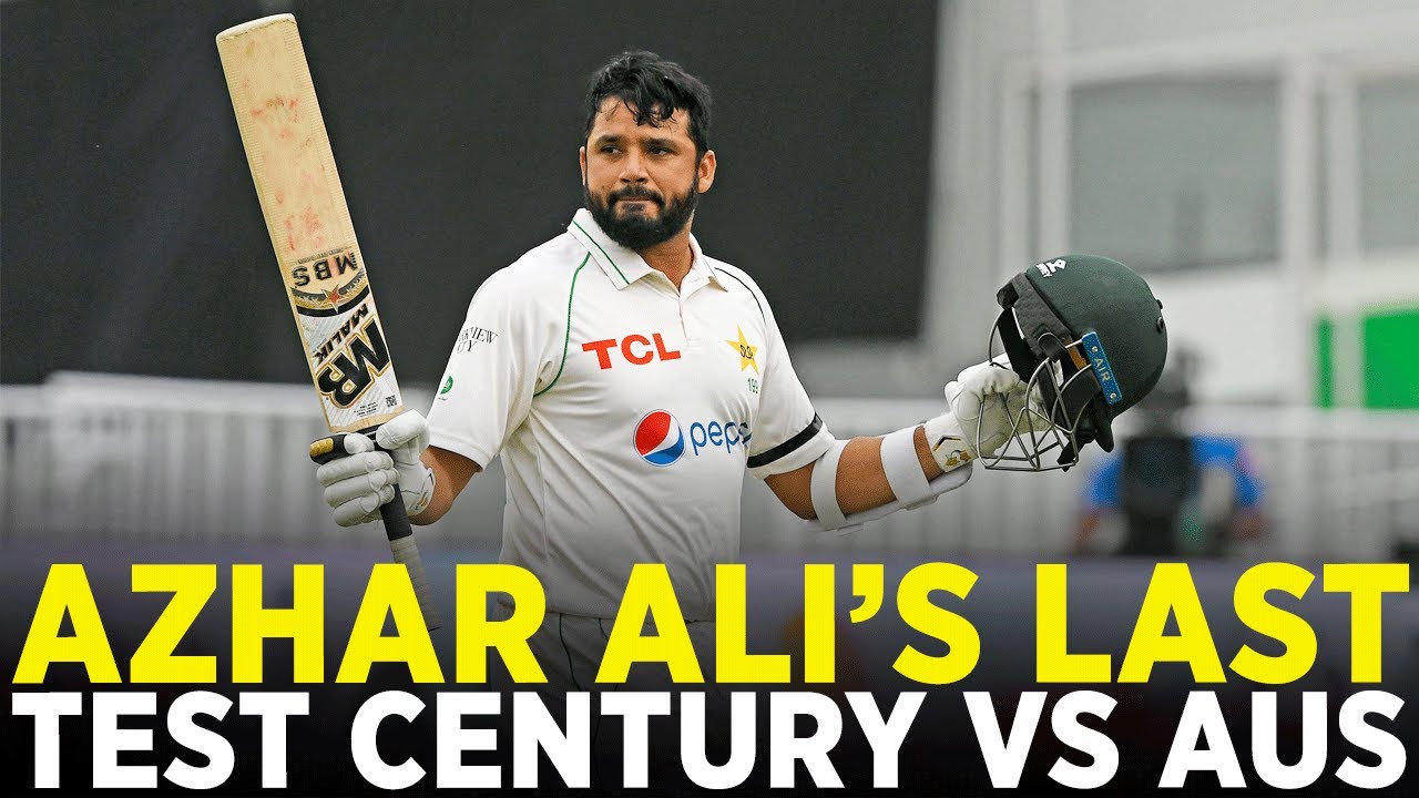 Azhar Rwp Azhar Ali's Last Test Century of 1️⃣8️⃣5️⃣ Runs Against Australia at ...