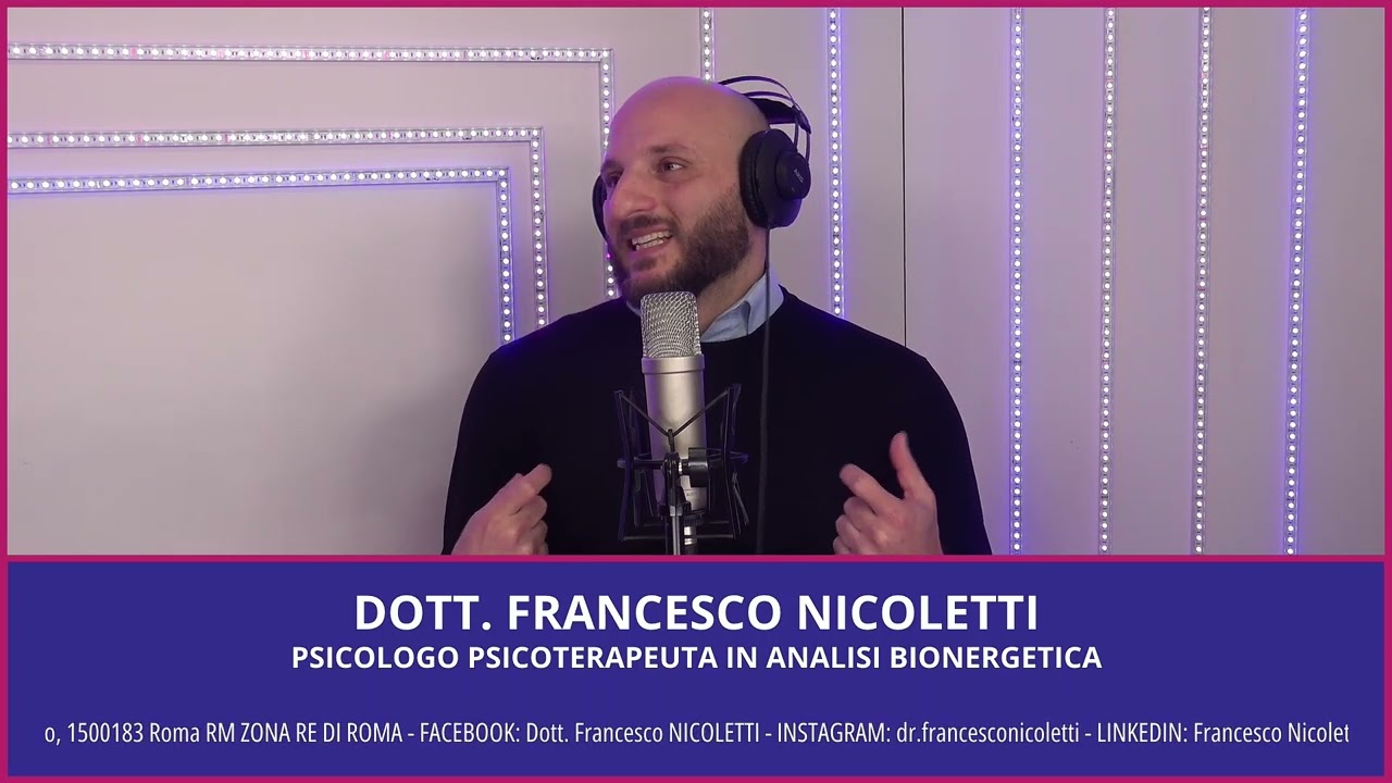 🟣 𝐃𝐎𝐓𝐓. 𝐅𝐑𝐀𝐍𝐂𝐄𝐒𝐂𝐎 𝐍𝐈𝐂𝐎𝐋𝐄𝐓𝐓𝐈 - 𝐏𝐒𝐈𝐂𝐎𝐋𝐎𝐆𝐎 𝐏𝐒𝐈𝐂𝐎𝐓𝐄𝐑𝐀𝐏𝐄𝐔𝐓𝐀 𝐈𝐍 𝐀𝐍𝐀𝐋𝐈𝐒𝐈 𝐁𝐈𝐎𝐍𝐄𝐑𝐆𝐄𝐓𝐈𝐂𝐀