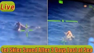 Jet Skier Rescued After 3 Days Adrift Off Canary Islands