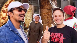 MASSIVE DUBAI FOOD TOUR - 100KG Shawarma + RARE Emirati Cuisine in UAE @thefoodranger