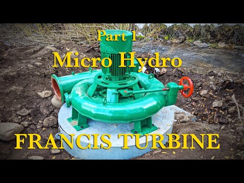 Micro Hydro Francis Turbine Part