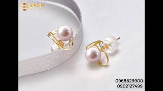 Bông Tai Vàng Ngọc Trai Doris Love - Eropi