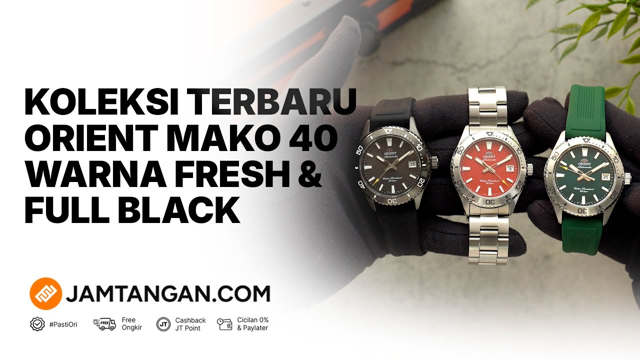 Review Orient Mako 40 Terbaru! Warna Baru, Fresh dan Full Back!