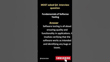 Fundamentals of Software Testing: Key Concepts Explained within 60 Seconds! #softwaretesting #shorts