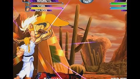 MvC2: VDO - Ken 200% Sequence in 8 Marvel seconds (Match Start) .:3.9.22:.