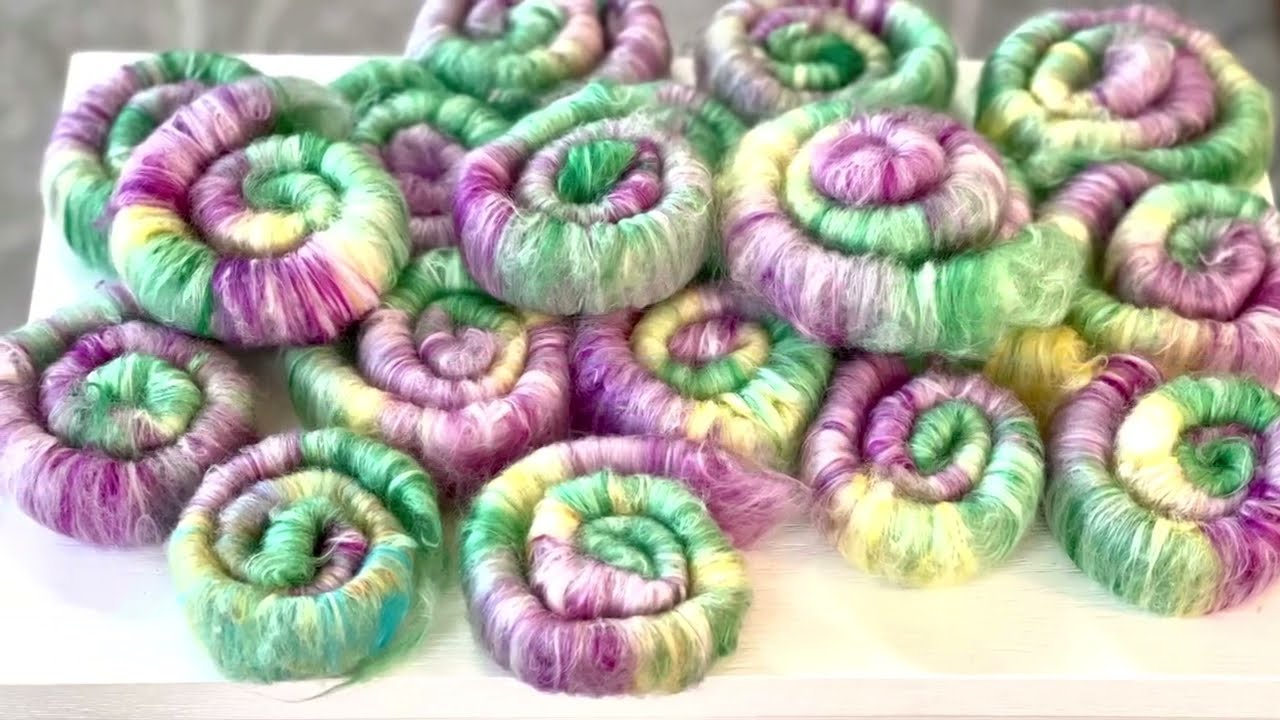 How To Card Your Raw Or Dyed Cotton To Make Punis And More!