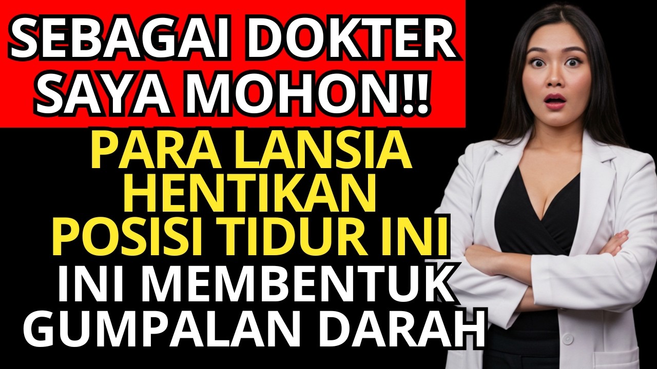 Dokter Kaget! Posisi Tidur Ini Bisa Menyebabkan Stroke Mendadak - Kesehatan Lansia