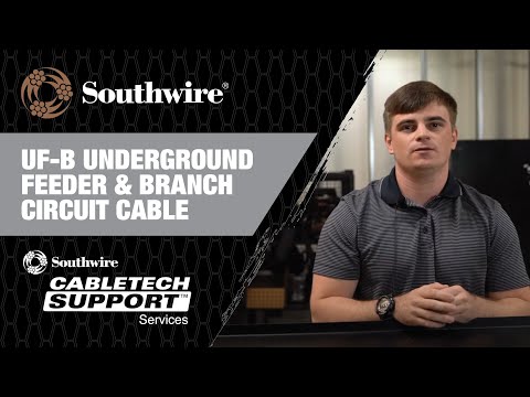 Vídeo: Què és el cable elèctric UF B?