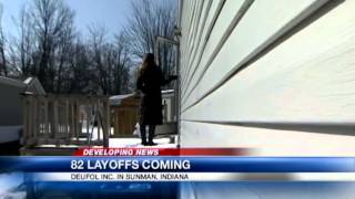 82 to lose jobs at Sunman company