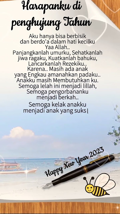 Doa dan harapan di tahun 2023 #shorts #quotes #storywa #tahunbaru