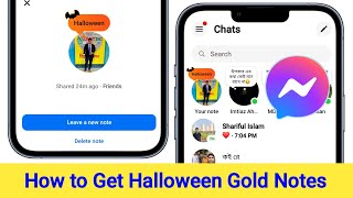 How to Get Halloween Gold Notes On Messenger Messages (New Update 2024) screenshot 4