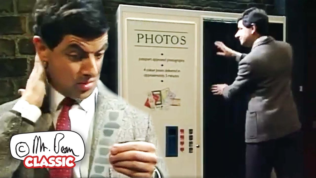Mr Bean's Photo Booth Fun! | Mr Bean Funny Clips | Classic Mr Bean