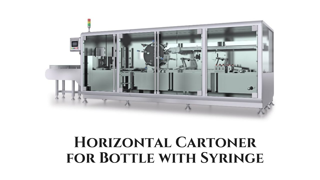 High Speed Automatic Cartoning Machine for Bottle with Syringe ...