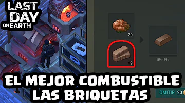 ¿Qué combustible utilizamos para mantener el fuego?