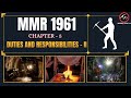 MMR 1961 | Metalliferous Mines Regulations | Chapter - 5 Duties And Responsibilities - II