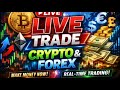 Crypto & Forex Live | Learn Real Time Trading & Chart Analysis । Trade with discipline