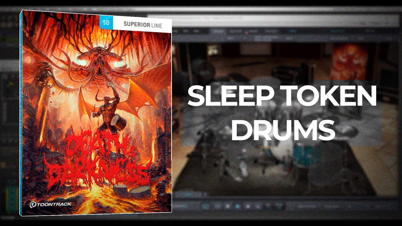 Superior Drummer 3 I Death & Darkness SDX I Sleep Token Drums Preset