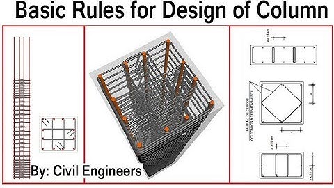 Basic Rules for Design of RCC Column - RCC Column Basic Rules