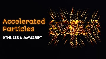 Accelerated Particle Animation with HTML5 Canvas | JavaScript Canvas Tutorial | HTML 5 Canvas | P5JS
