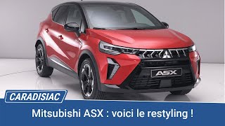 Présentation - Mitsubishi ASX (2024) : le cousin du Renault Captur passe par la case restylage