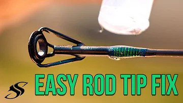 How to Replace a Fishing Rod Tip Top - Easy Peasy!