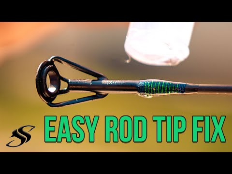 How to Replace a Fishing Rod Tip Top - Easy Peasy! 
