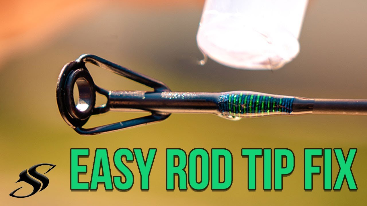 Fishing Rod Repair Kit - Red Blue Combo