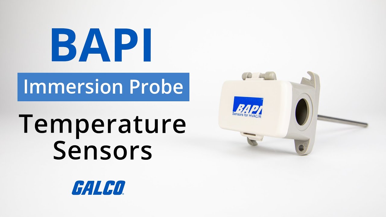 BAPI Immersion Probe Temperature Sensors 
