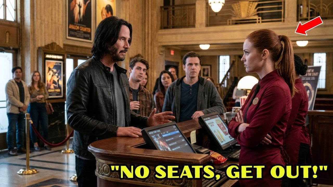 Keanu Reeves Denied a Seat in His Own Theater—He Makes Them Regret It Instantly!