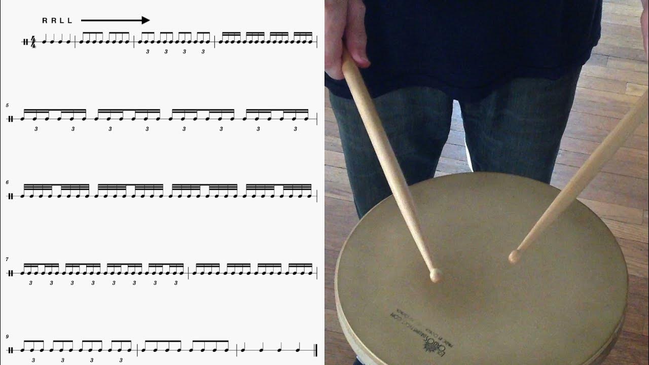 Snare Drum Solo Snare Drum March Drum Lesson Snare Drum Lesson
