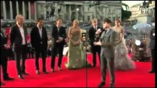 Daniel Radcliffe's Speech at the Harry Potter and the Deathly Hallows Part 2 London Premiere