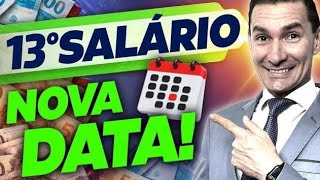 SAIU AGORA: 13º SALÁRIO 2026 - CALENDARIO de PAGAMENTOS do DÉCIMO TERCEIRO SALÁRIO