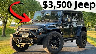 Buying The CHEAPEST Jeep Wrangler JKU EVER [] $3,500 Jeep Wrangler Fix And Flip Project EP. 1