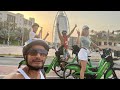 Ночное купание . На великах : Marina - Kite beach - Burj Khalifa .