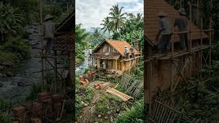Rural Indonesian house renovation #houserestoration #home #architecture