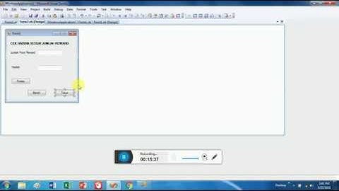 Project - Penggunaan Select Case (Case is dan Case to)